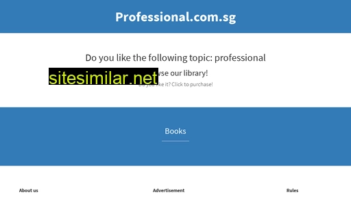 professional.com.sg alternative sites