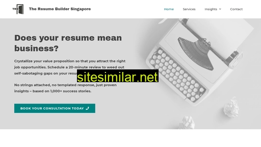 resumebuilder.com.sg alternative sites