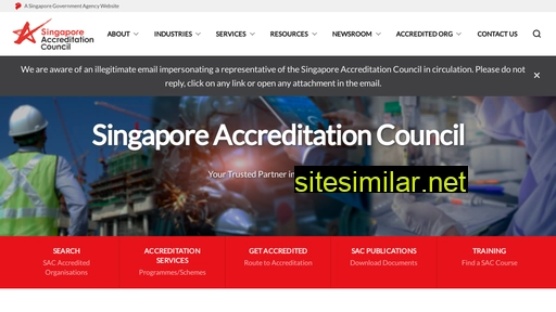sac-accreditation.gov.sg alternative sites