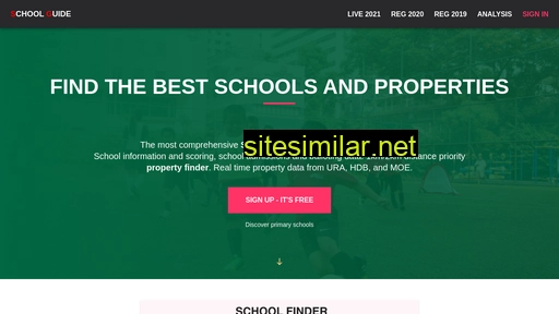 schoolguide.sg alternative sites