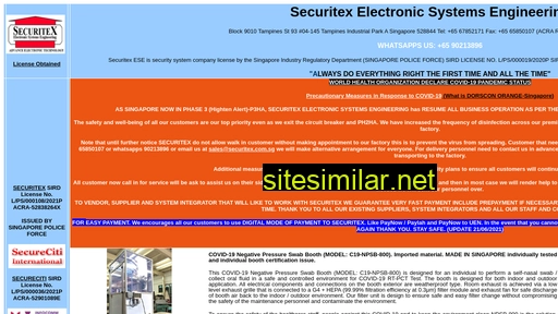 Securitex similar sites