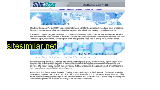 shinetsu.com.sg alternative sites