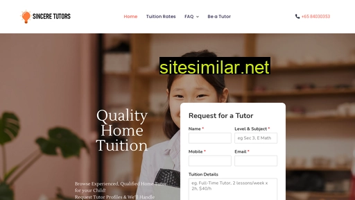 sinceretutors.sg alternative sites