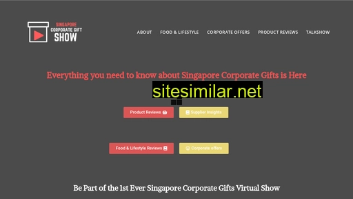 Singaporecorporategiftshow similar sites