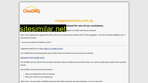 singaporestocks.com.sg alternative sites