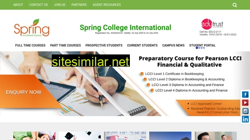 spring.edu.sg alternative sites