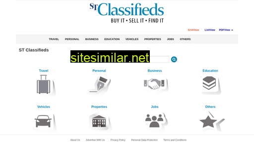 stclassifieds.sg alternative sites