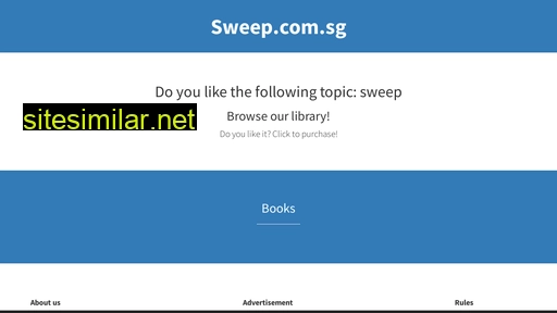 Sweep similar sites