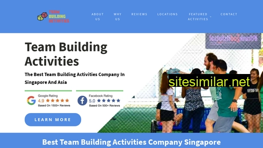 teambuildingactivities.sg alternative sites