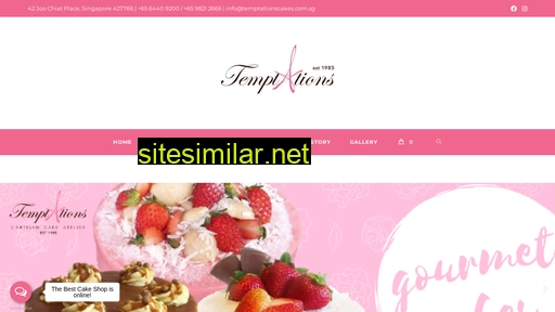 temptationscakes.com.sg alternative sites