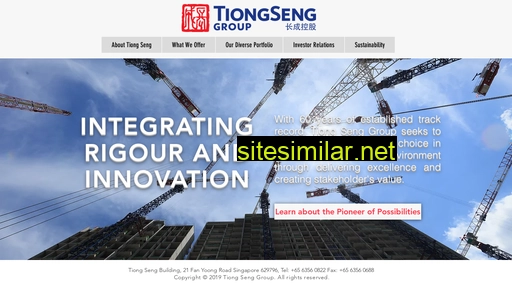 Tiongseng similar sites