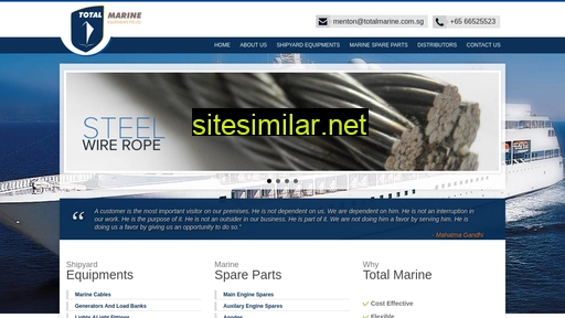totalmarine.com.sg alternative sites