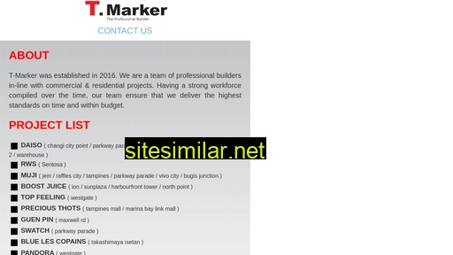 t-marker.com.sg alternative sites