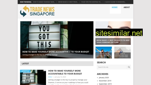 tradenews.sg alternative sites