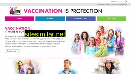 vaccinationisprotection.com.sg alternative sites