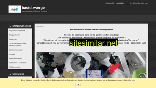 bastelzwerge.shop alternative sites