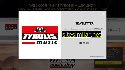 tyrolismusic.shop alternative sites
