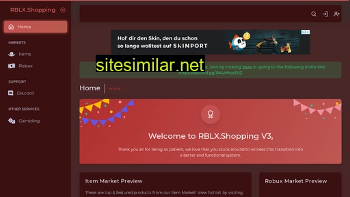 rblx.shopping alternative sites