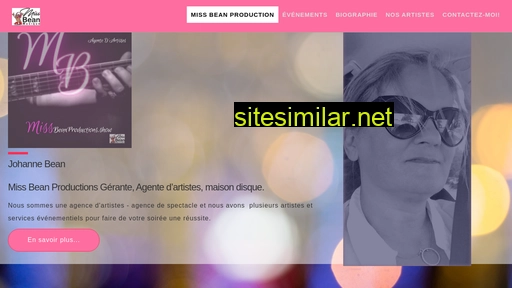 missbeanproductions.show alternative sites
