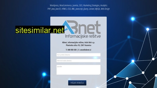 abnet.si alternative sites