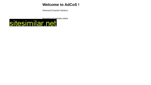 adcos.si alternative sites