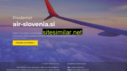 air-slovenia.si alternative sites