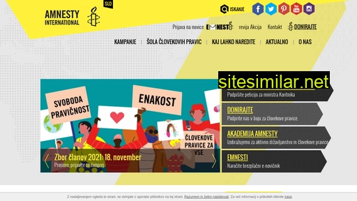 amnesty.si alternative sites