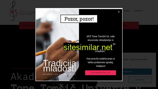 apz-tt.si alternative sites