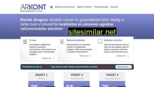arkont.si alternative sites