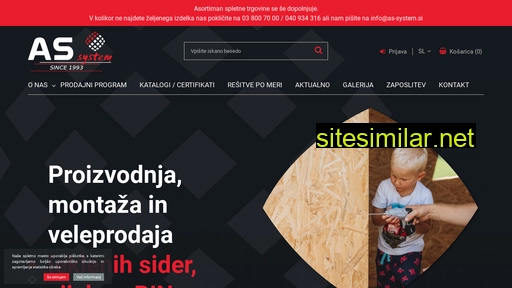 as-system.si alternative sites