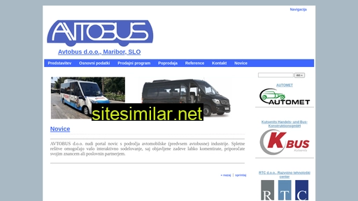 avtobus-slovenija.si alternative sites