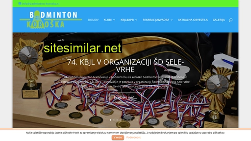 badminton-koroska.si alternative sites