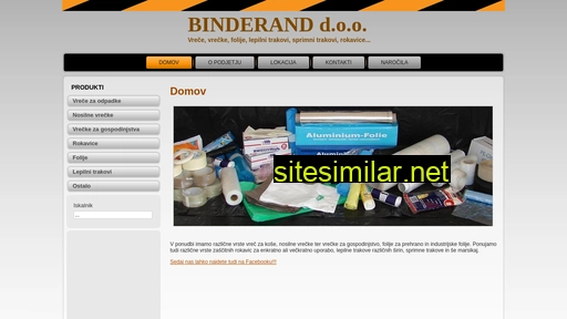 binderand.si alternative sites