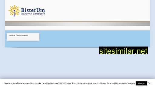 bisterum.si alternative sites