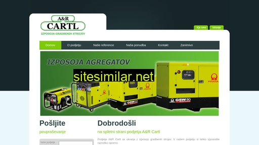 cartl.si alternative sites