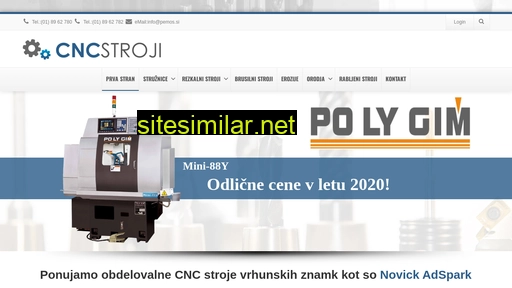 cnc-stroji.si alternative sites