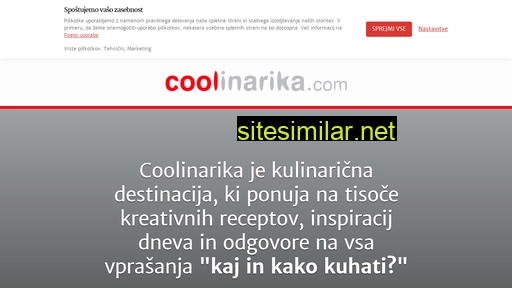 coolinarika.si alternative sites