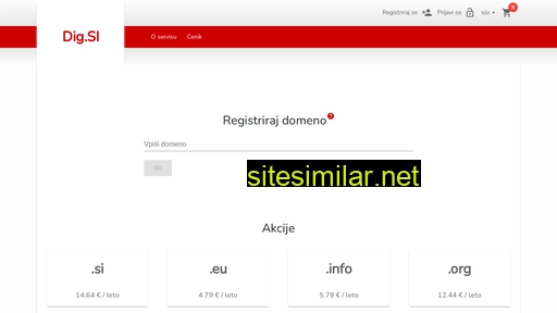 dig.si alternative sites
