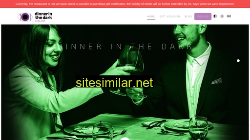 dinnerinthedark.si alternative sites