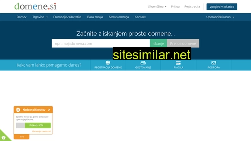 domene.si alternative sites