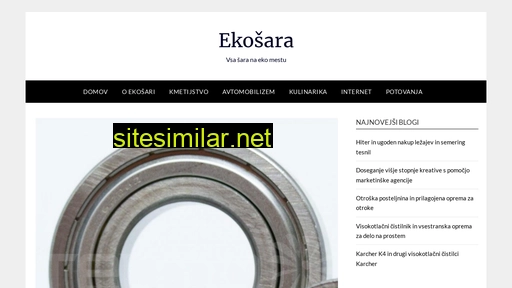 ekosara.si alternative sites