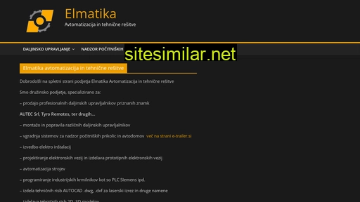 elmatika.si alternative sites