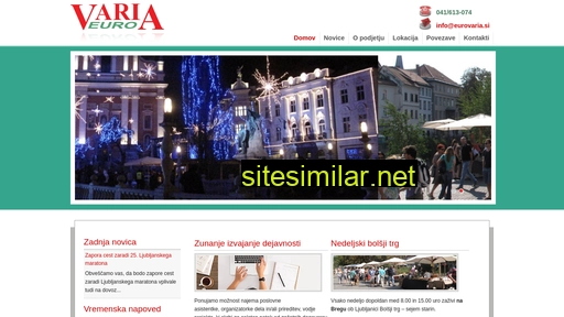 eurovaria.si alternative sites