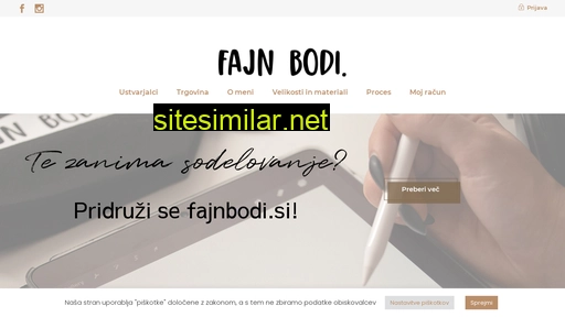 fajnbodi.si alternative sites