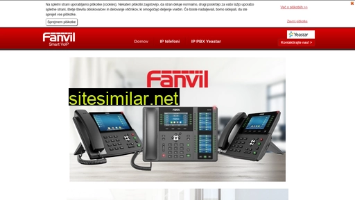 fanvil.si alternative sites