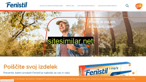 fenistil.si alternative sites