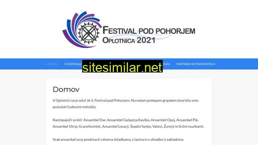 festival-oplotnica.si alternative sites