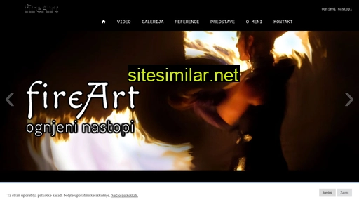fireart.si alternative sites