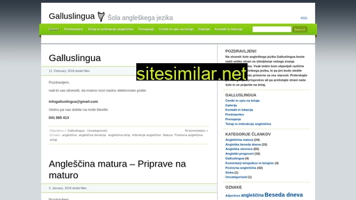 galluslingua.si alternative sites