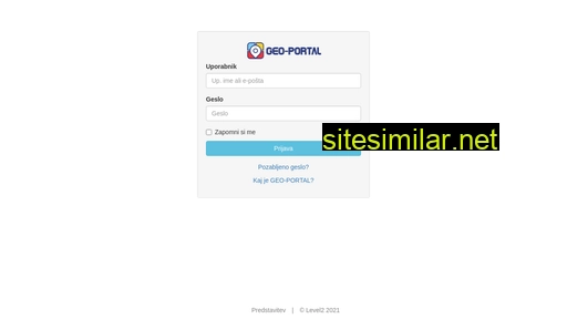 geo-portal.si alternative sites